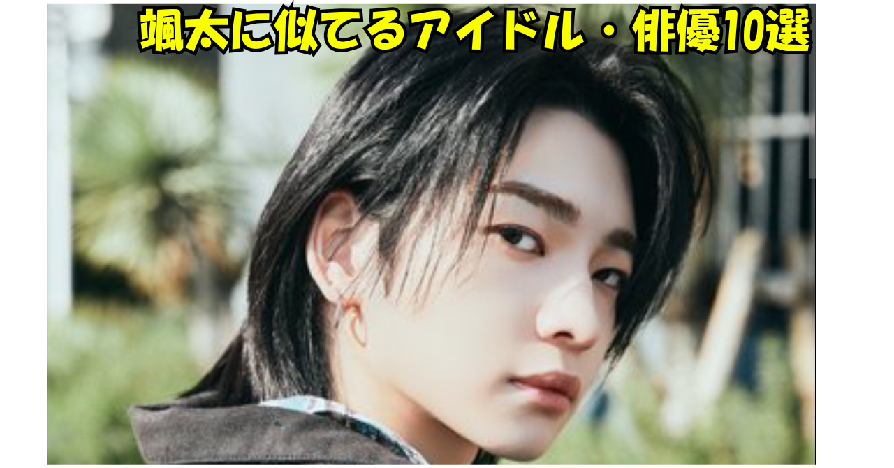 aoen颯太の顔写真を使用した「颯太に似てるアイドル・俳優10選」の記事アイキャッチ画像。